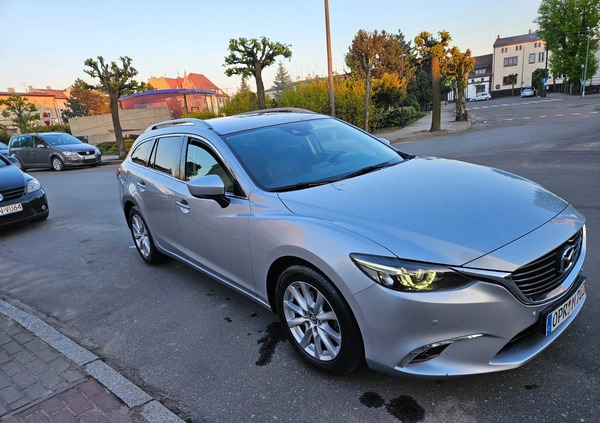 Mazda 6 cena 45900 przebieg: 205000, rok produkcji 2017 z Wągrowiec małe 211